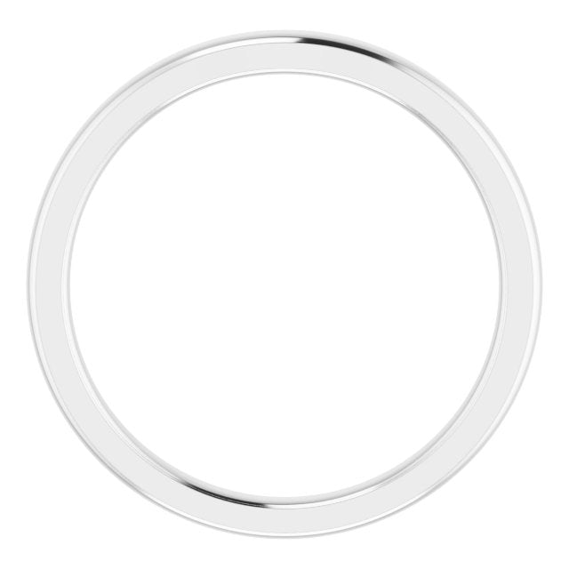 14K Matching Band for Square Ring