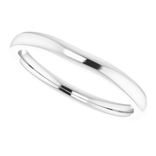 14K Matching Band for Square Ring