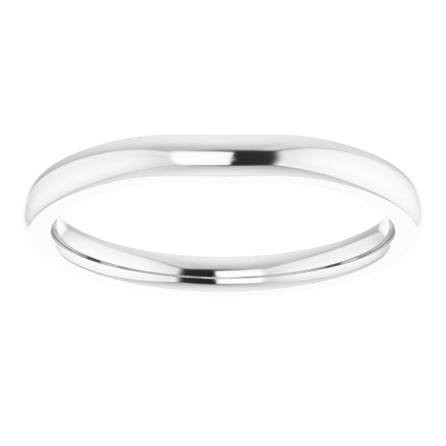 14K Matching Band for Square Ring