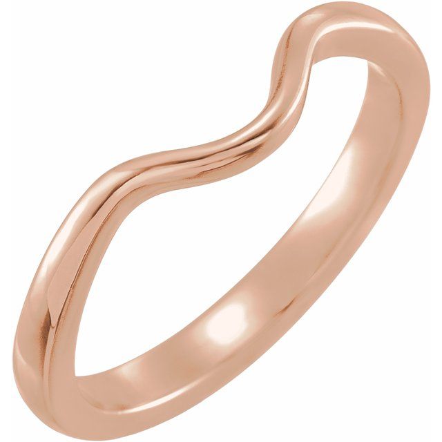 14K Rose Matching Band