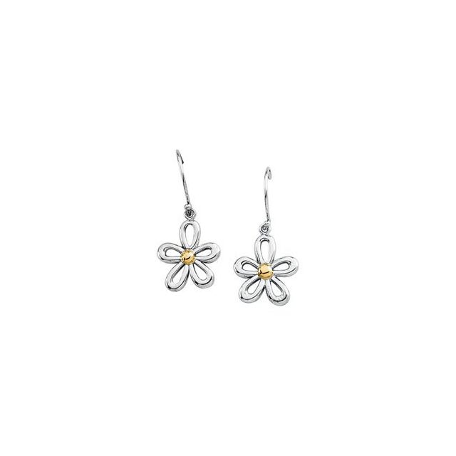 14K / Right Flower Earring