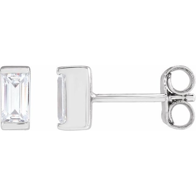 14K 3/8 CTW Lab-Grown Diamond Earrings