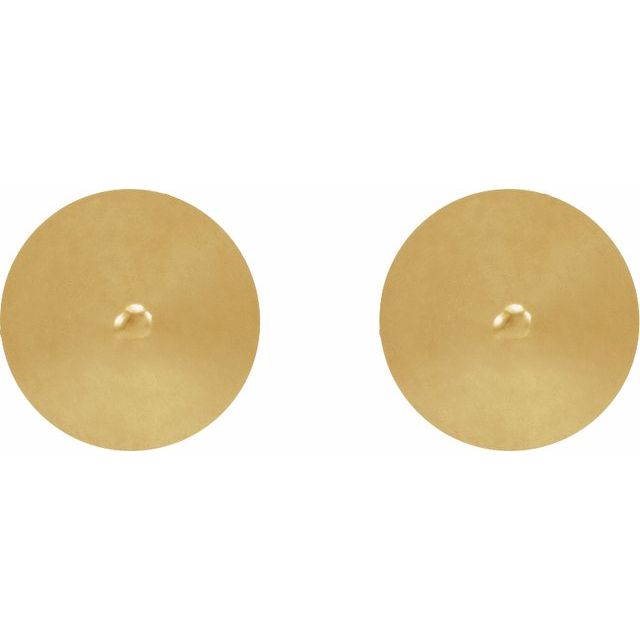 14K Spike Earrings