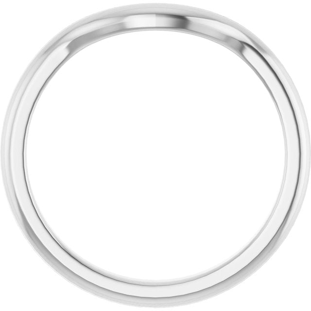 Continuum Sterling Silver Band for Round Ring