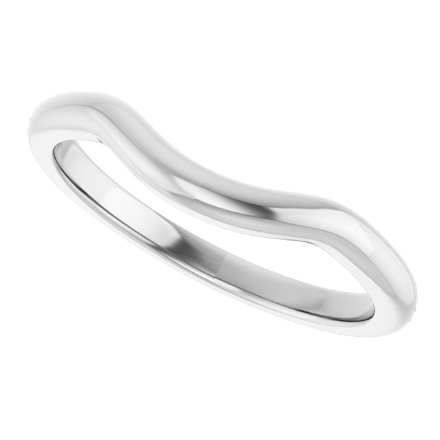 Continuum Sterling Silver Band for Round Ring