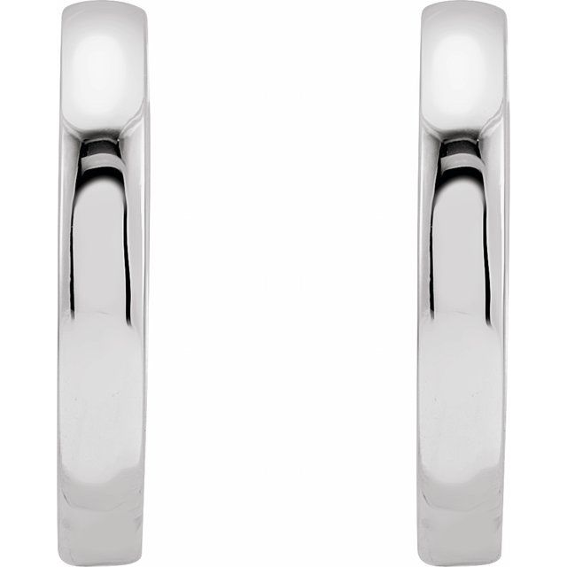 Sterling Silver Hinged Hoop Earring2