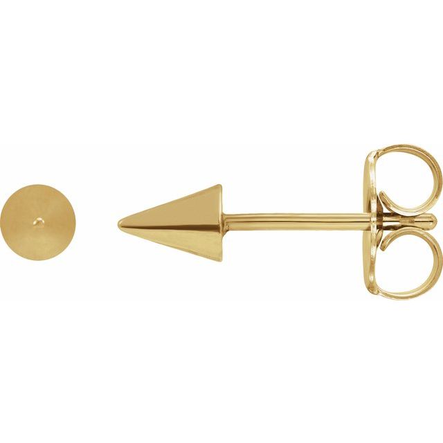 14K Spike Earrings