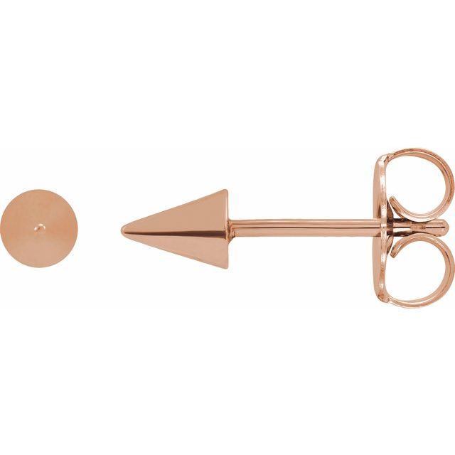 14K Spike Earrings