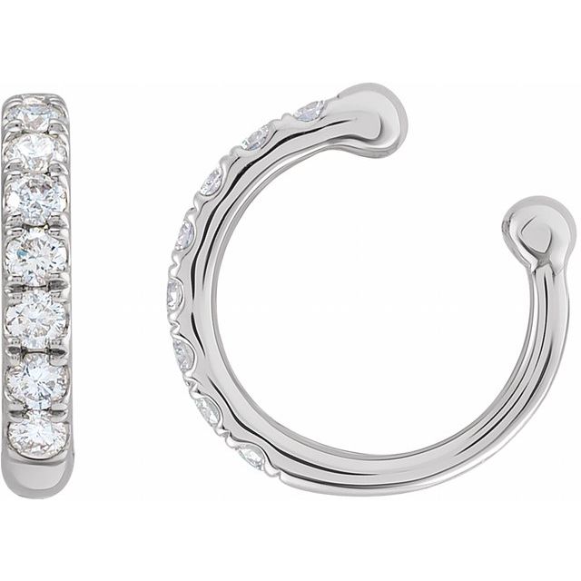 14K 1/6 CTW Natural Diamond Ear Cuff