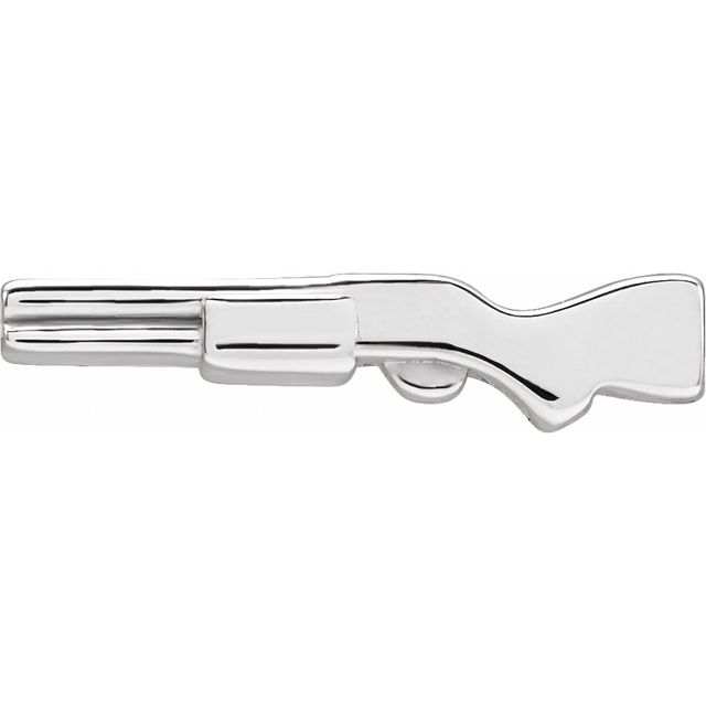 Sterling Silver Shotgun Single Earring