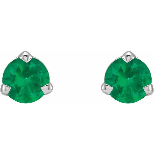 Natural Emerald Earrings