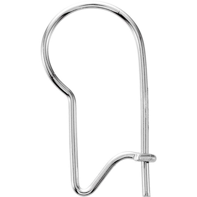 14K Kidney Ear Wire