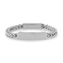 Franco Link Cremation Id Bracelet (6Mm) - Silver