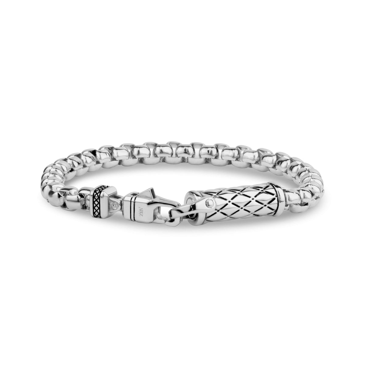 Round Box Cremation Bracelet (6Mm)