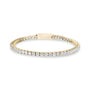 Tennis Bracelet Click-In Clasp (3Mm) - Gold & White