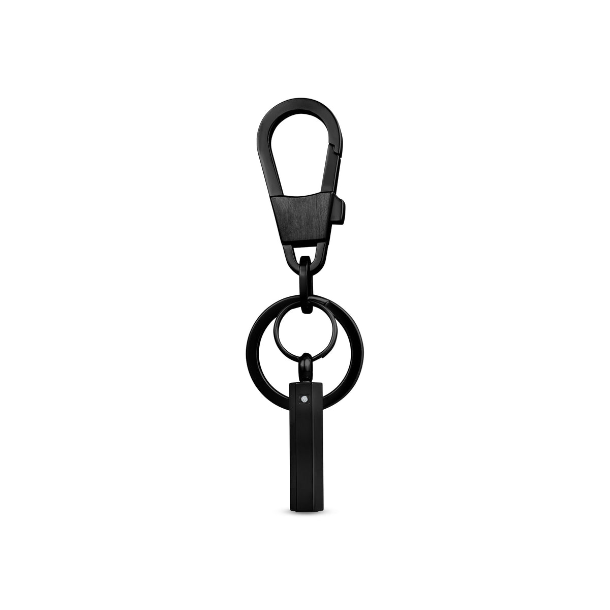 Reversible Cremation Keychain - Black