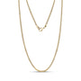 Faceted Box Chain (2Mm) - Gold