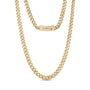 Cuban Link Chain (7Mm) - Gold