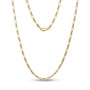 Polished Rectangle Link Chain (3.5Mm) - Gold