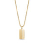 Double Cremation Pendant - Gold
