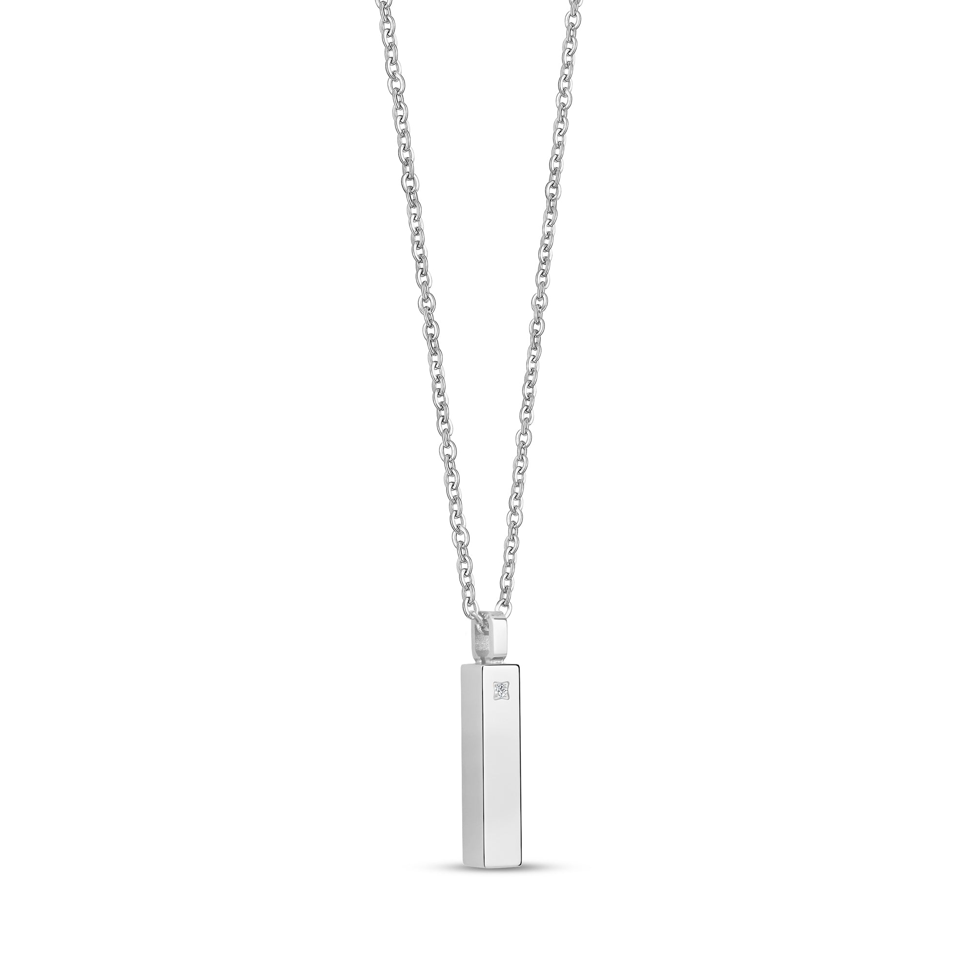 C.Z. SET CREMATION PENDANT