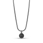 Gunmetal Compass Pendant
