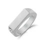 Signet Cremation Ring - Silver