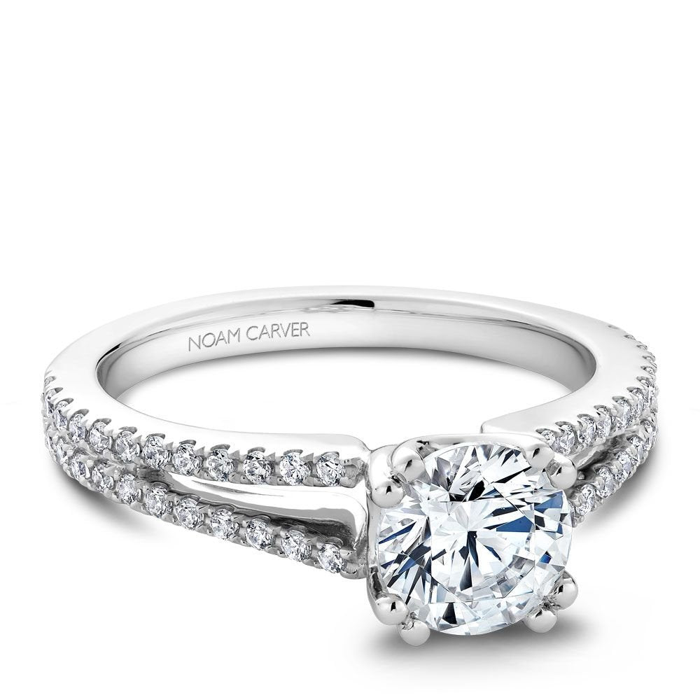 Platinum 950 Noam Carver Engagement Ring