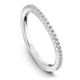 Noam Carver Matching Band B001-03 in 14K White Gold