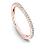 Noam Carver Matching Band B001-03 in 14K Rose Gold