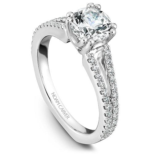 Platinum 950 Noam Carver Engagement Ring