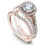 Noam Carver Engagement Ring B015-01 in 14K Rose Gold