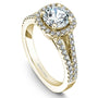 Noam Carver Engagement Ring B015-01 in 14K Yellow Gold
