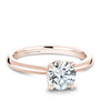 Noam Carver Engagement Ring B027-03 in 14K Rose Gold
