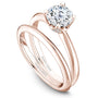 Noam Carver Engagement Ring B027-03 in 14K Rose Gold