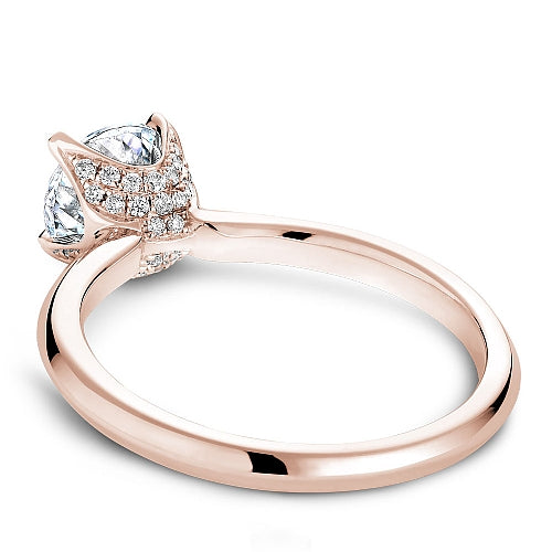 Noam Carver Engagement Ring B027-03 in 14K Rose Gold