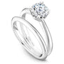 Noam Carver Engagement Ring B027-03 in 14K White Gold