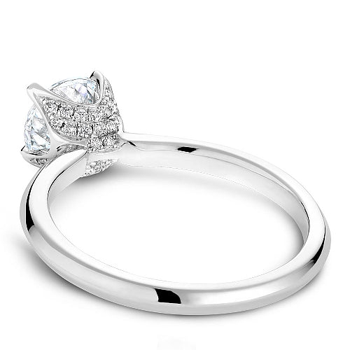 Noam Carver Engagement Ring B027-03 in 14K White Gold