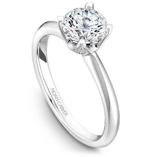 Platinum 950 Noam Carver Engagement Ring