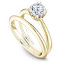 Noam Carver Engagement Ring B027-03 in 14K Yellow Gold