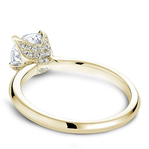 Noam Carver Engagement Ring B027-03 in 14K Yellow Gold