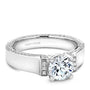 Noam Carver Engagement Ring B042-03 in 14K White Gold