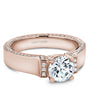 Noam Carver Engagement Ring B042-03 in 14K Rose Gold