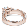 Noam Carver Engagement Ring B042-03 in 14K Rose Gold