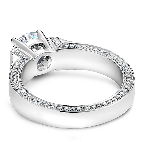 Noam Carver Engagement Ring B042-03 in 14K White Gold
