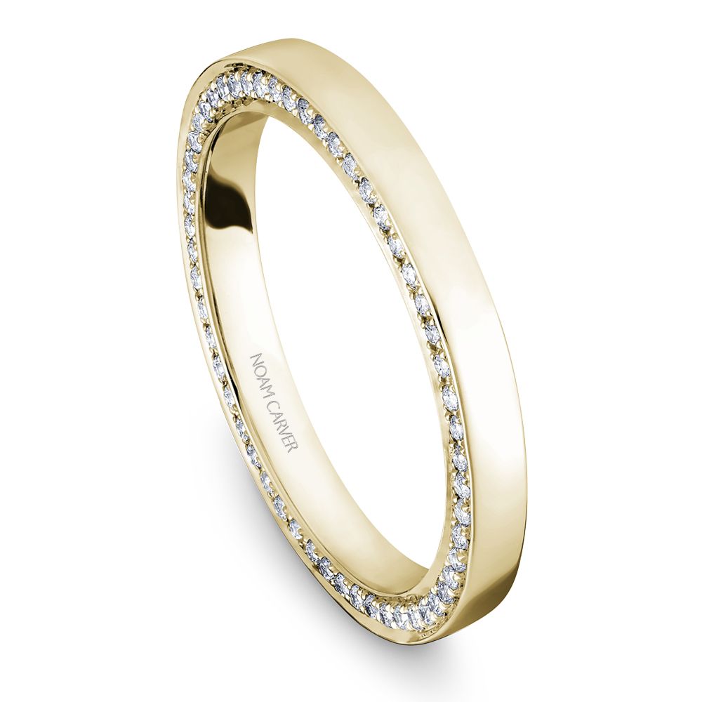 Noam Carver Matching Band B042-03 in 14K Yellow Gold