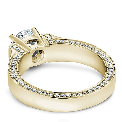 Noam Carver Engagement Ring B042-03 in 14K Yellow Gold