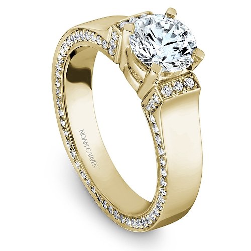14K Noam Carver Engagement Ring