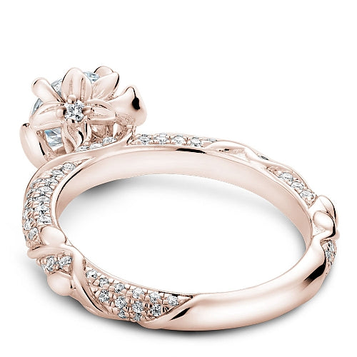 Noam Carver Engagement Ring B081-02 in 14K Rose Gold