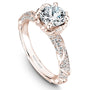 Noam Carver Engagement Ring B081-02 in 14K Rose Gold